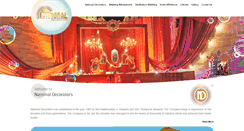 Desktop Screenshot of nationaldecorators.in